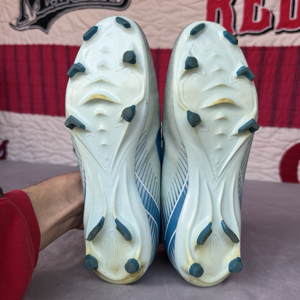 Size 7.5 - Nike Zoom Superfly 10 Academy Fg/Mg Glacier Blue Orbit FQ1456-400 - Picture 8 of 10